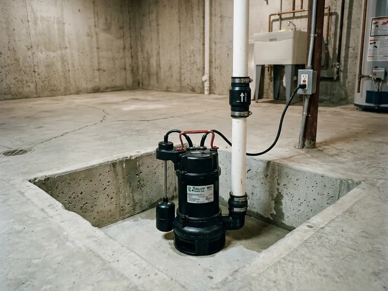 Sump Pump Installation Plumber in Harris, KS